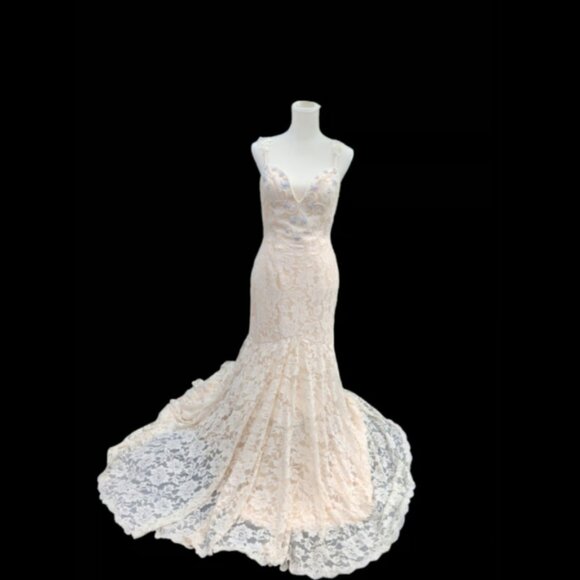 david's bridal trumpet lace dress Mermaid Wedding Wedding Dress Trumpet Shape Mermaid Trumpet Wedding Dresses  David's Bridal
